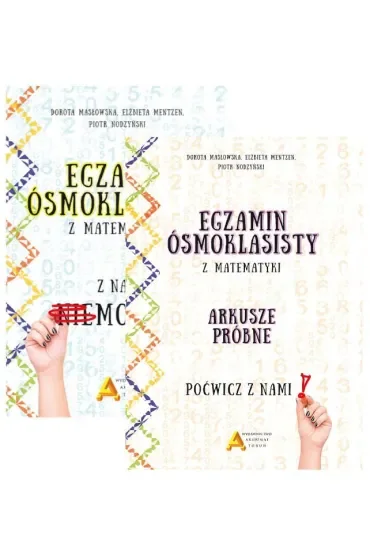 Pakiet. Egzamin ósmoklasisty z matematyki. Z nami to możliwe!, Egzamin ósmoklasisty z matematyki. Arkusze próbne