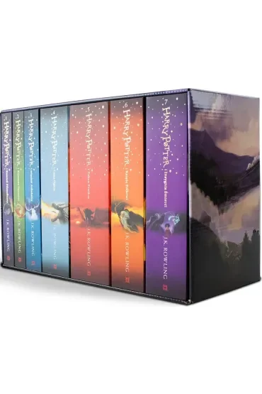 Pakiet Harry Potter. Tomy 1-7: Kamień filozoficzny, Komnata tajemnic, Więzień Azkabanu, Czara Ognia, Zakon Feniksa, Książę Półkrwi, Insygnia śmierci