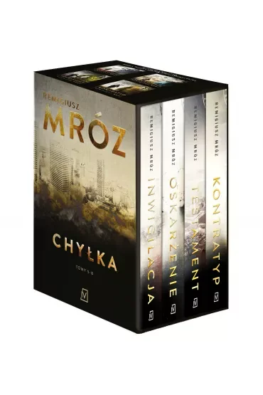 Pakiet Joanna Chyłka. Tomy 5-8: Inwigilacja, Oskarżenie, Testament, Kontratyp