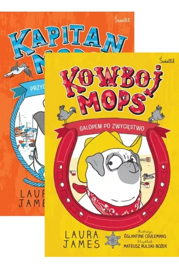 Pakiet Kapitan Mops. Tomy 1-2: Przygoda na pełnym morzu, Galopem po zwycięstwo