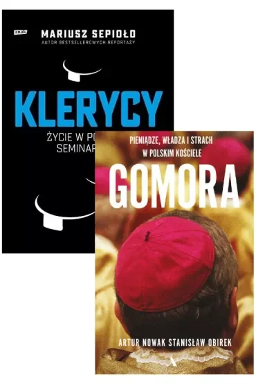Pakiet: Klerycy. O życiu w polskich seminariach, Gomora. Władza, strach i pieniądze w polskim Kościele