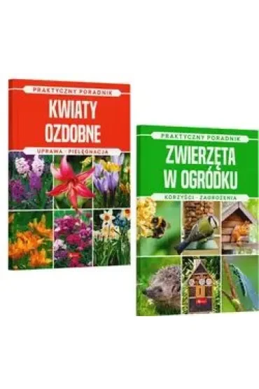 Pakiet: Kwiaty ozdobne, Zwierzęta w ogródku