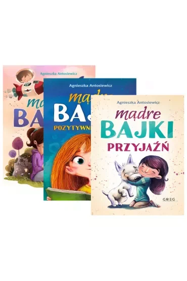 Pakiet Mądre Bajki: Mądre bajki, Pozytywne myślenie, Dobranocki