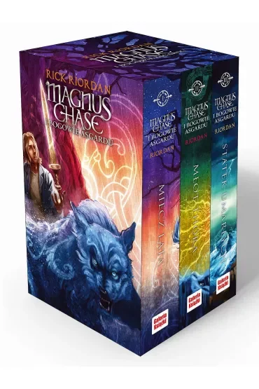 Pakiet Magnus Chase i bogowie Asgardu. Tomy 1-3: Miecz lata, Młot Thora, Statek umarłych