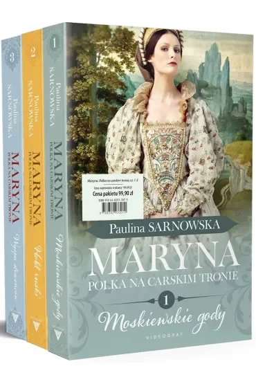 Pakiet: Maryna. Polka na carskim tronie. Tom 1-3. Moskiewskie gody,  Hołd ruski, Wyspa straceńców