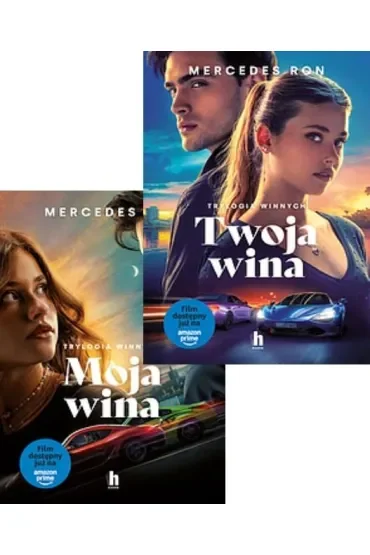 Pakiet Trylogia winnych. Tomy 1-2: Moja wina, Twoja wina. Wydania filmowe