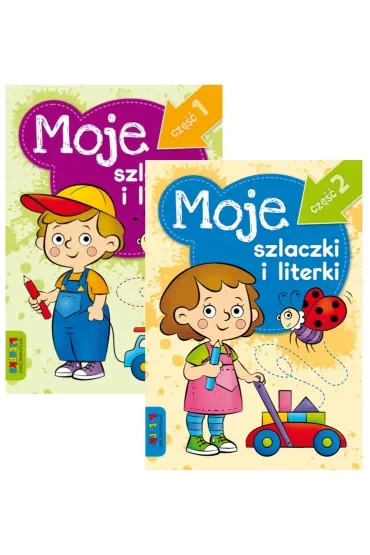 Pakiet Moje szlaczki i literki. Część 1 i 2