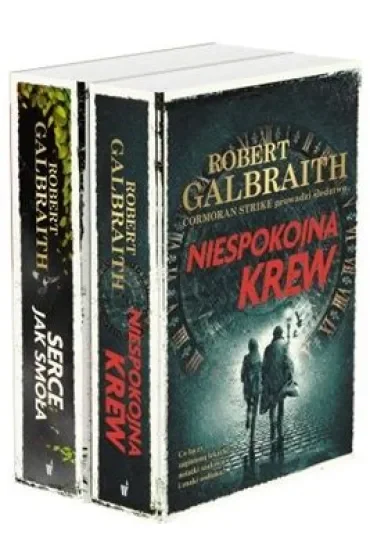 Pakiet Cormoran Strike. Tomy 5-6: Niespokojna krew, Serce jak smoła