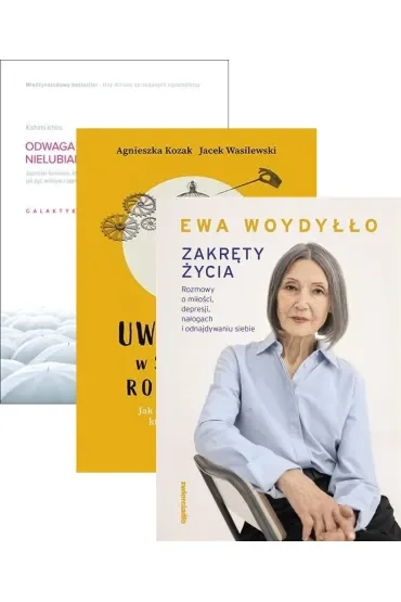 Pakiet: Odwaga bycia nielubianym, Uwięzieni w słowach rodziców, Zakręty życia