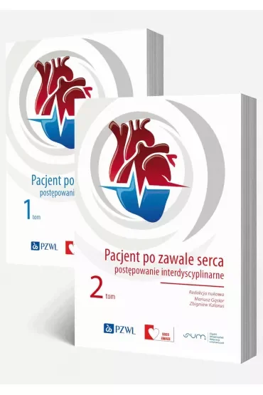 Pakiet Pacjent po zawale serca postępowanie interdyscyplinarne. Tomy 1-2
