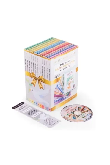 Pakiet prezentowy: Szkoła charakteru T.1-12 + CD