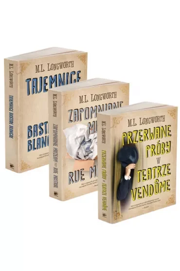 Pakiet: Przerwane próby w Teatrze Vandome, Zapomniane muzeum przy rue Mistral, Tajemnice Bastide Blanche