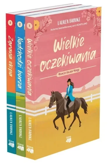 Pakiet: Ranczo Golden Horse. Tom 1-3