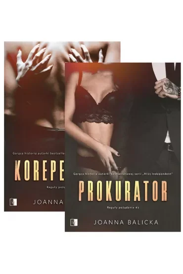 Pakiet Reguła pożądania. Tomy 1-2: Korepetytor, Prokurator