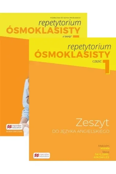 Pakiet. Repetytorium ósmoklasisty 1: Podręcznik do języka angielskiego, Zeszyt do języka angielskiego