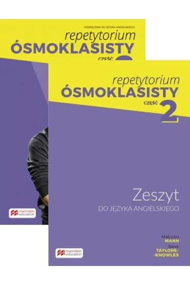Pakiet. Repetytorium ósmoklasisty 2: Podręcznik do języka angielskiego, Zeszyt do języka angielskiego