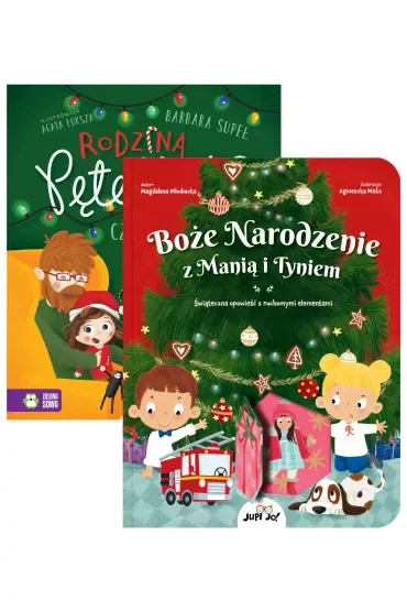 Pakiet: Rodzina Pętelków czeka na święta, Boże Narodzenie z Manią i Tyniem