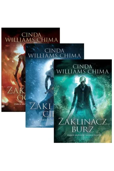 Pakiet: Starcie królestw. Tomy 1-3: Zaklinacz ognia, Zaklinacz cieni, Zaklinacz burz