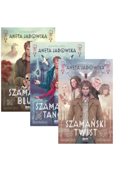 Pakiet Szamańska seria. Tomy 1-3: Szamański blues, Szamańskie tango, Szamański twist