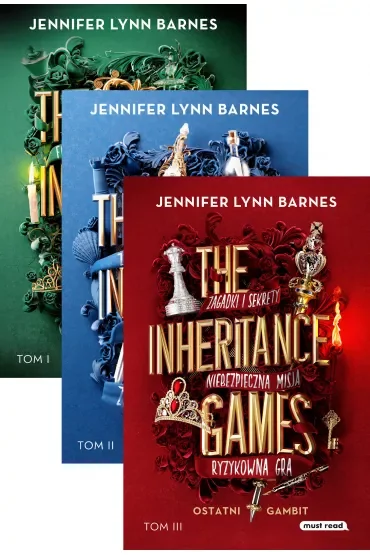 Pakiet The Inheritance Games. Tomy 1-3: The Inheritance Games, Dziedzictwo Hawthorne'ów, Ostatni gambit