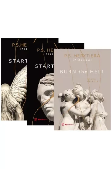 Pakiet Trylogia Hell. Tomy 1-3: Start a Fire. Runda pierwsza, Start a Fire. Runda druga, Burn the Hell. Runda trzecia