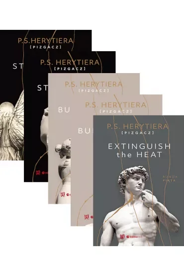 Pakiet Trylogia Hell. Tomy 1-5: Start a Fire. Runda pierwsza, Start a Fire. Runda druga, Burn the Hell. Runda trzecia, Burn the Hell. Runda czwarta, Extinguish the Heat. Runda piąta