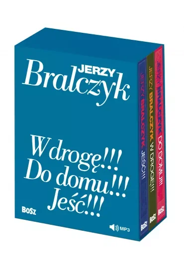 Pakiet: W drogę!!!, Do domu!!!, Jeść!!! z płytą CD