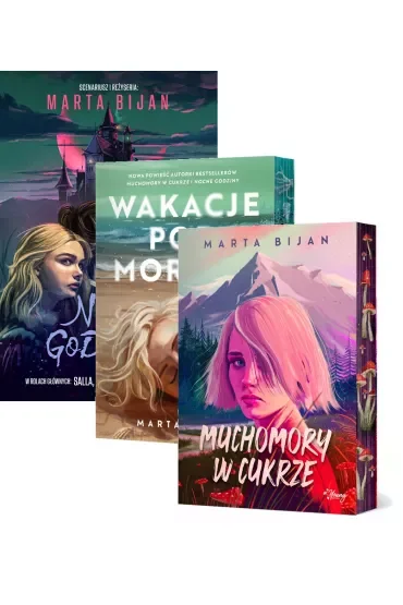 Pakiet Wakacje pod morzem, Muchomory w cukrze, Nocne godziny