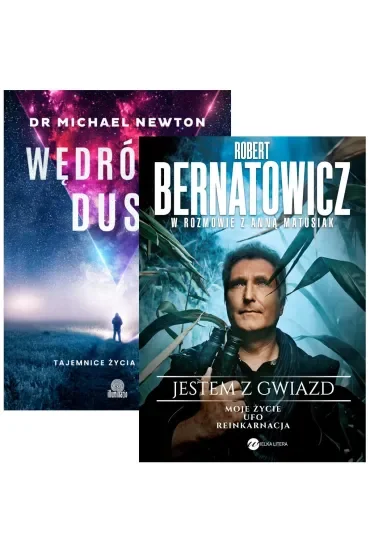Pakiet: Wędrówka dusz. Tajemnice życia po życiu, Jestem z gwiazd. Robert Bernatowicz w rozmowie z Anną Matusiak