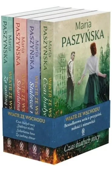 Pakiet: Wiatr ze wschodu. Czas białych nocy, Stalowe niebo, Szkarłatna łuna, Za zasłoną chmur. Tom 1