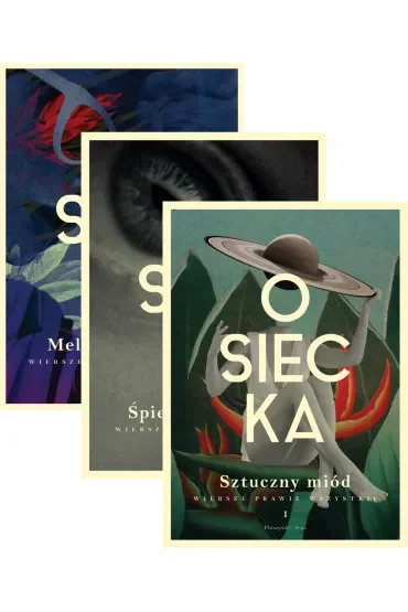 Pakiet Wiersze prawie wszystkie. Tomy 1-3: Sztuczny miód, Śpiewające piaski, Melodia złudzeń