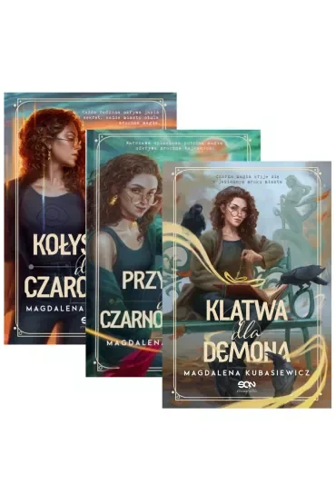 Pakiet Wilcza Jagoda. Tomy 1-3: Kołysanka dla czarownicy, Przysługa dla Czarnoksiężnika, Klątwa dla demona