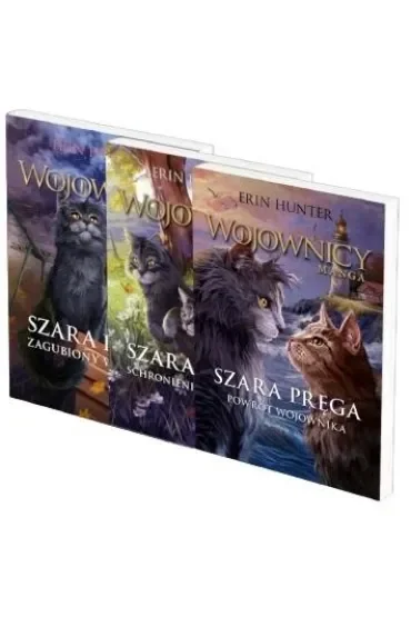 Pakiet Wojownicy. Szara pręga. Części 1-3: Zagubiony wojownik, Schronienie wojownika, Powrót wojownika