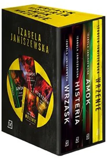 Pakiet - Seria Larysa Luboń i Bruno Wilczyński: Wrzask / Histeria / Amok / Wrzenie