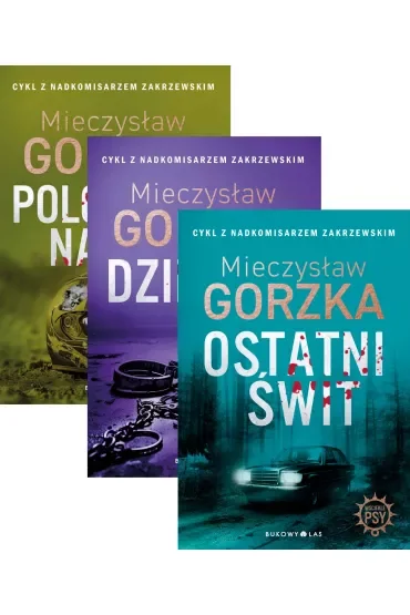 Pakiet Wściekłe psy. Tomy 1-3: Polowanie na psy, Dziewięć, Ostatni świt