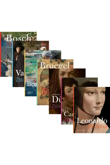 Pakiet: Zbliżenia: Bosch, Van Eyck, Boznańska, Bruegel, Dürer, Caravaggio, Leonardo