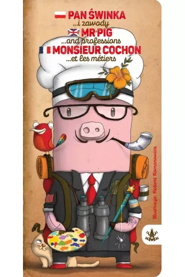 Pan Świnka i zawody. Mr Pig and professions