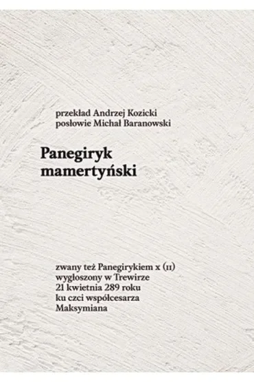 Panegiryk mamertyński