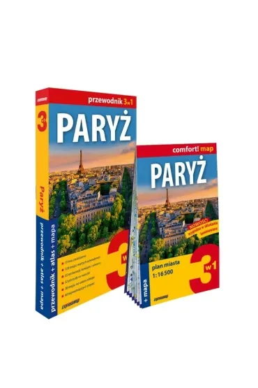 Paryż zestaw przewodnikowy 3w1 2025