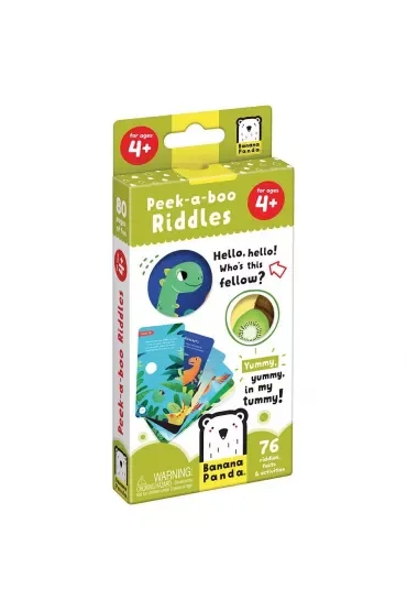Peek-a-boo Riddles 4+