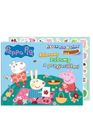 Peppa Pig. Czas na kolor. Kolorowe zabawy z przyjaciółmi