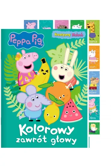 Peppa Pig. Kreatywny maluch. Kolorowy zawrót głowy