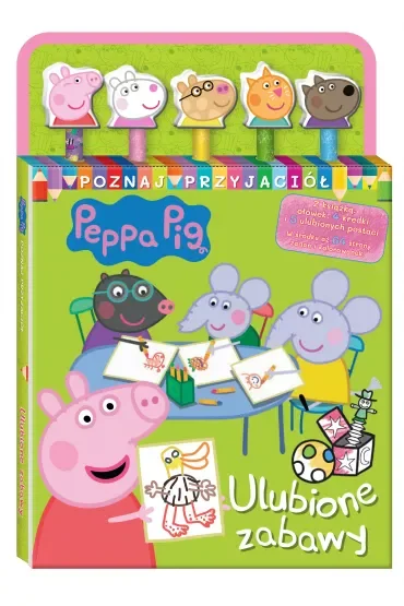 Peppa Pig Poznaj przyjaciół 1. Barwne zabawy