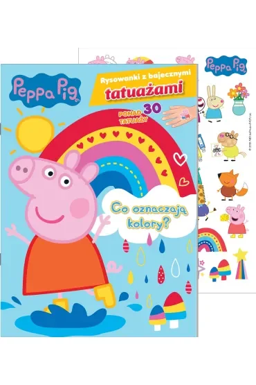 Peppa Pig. Rysowanki z bajecznymi tatuażami