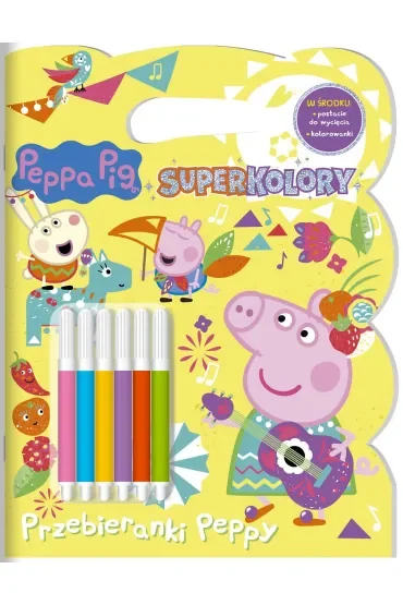Peppa Pig Superkolory część 5 Przebieranki Peppy