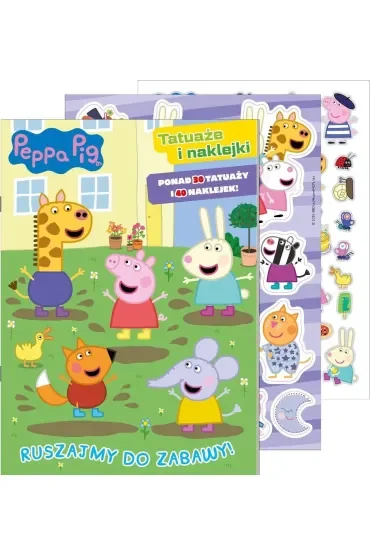 Peppa Pig. Tatuaże i naklejki
