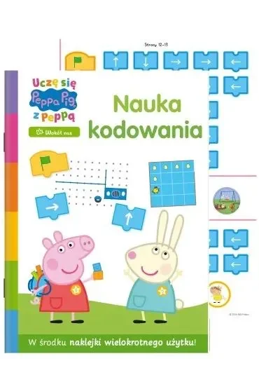 Peppa Pig. Uczę się z Peppą. Nauka kodowania. Część 1