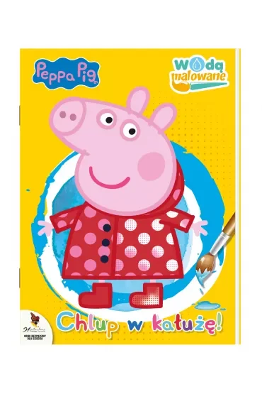Peppa Pig Wodą malowane część 9. Chlup w kałużę