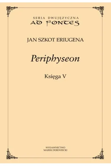 Periphyseon. Księga 5