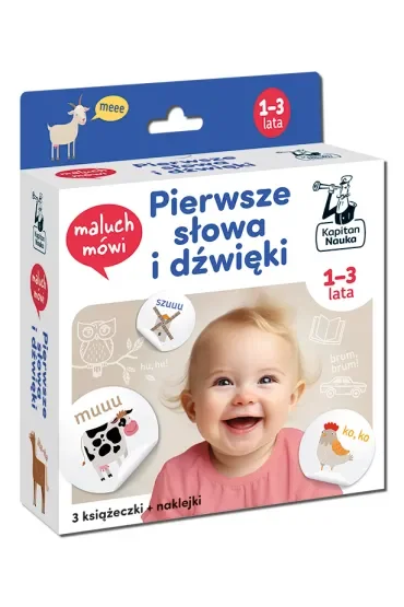 Pierwsze słowa i dźwięki. Maluch mówi